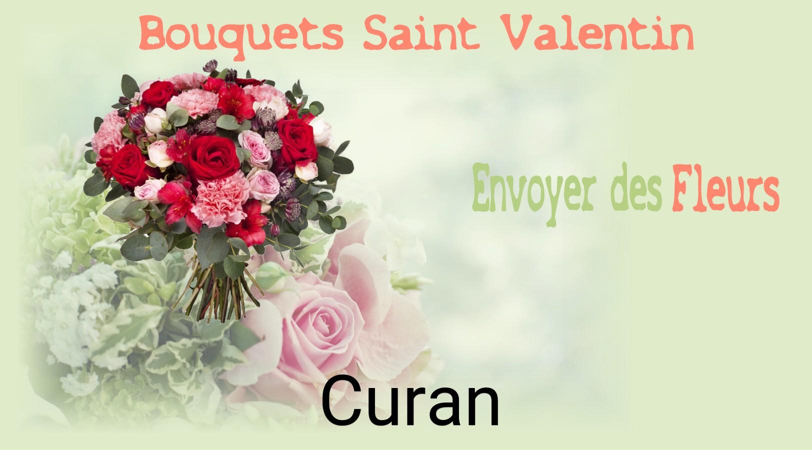 Roses de Saint-Valentin livrées à Curan